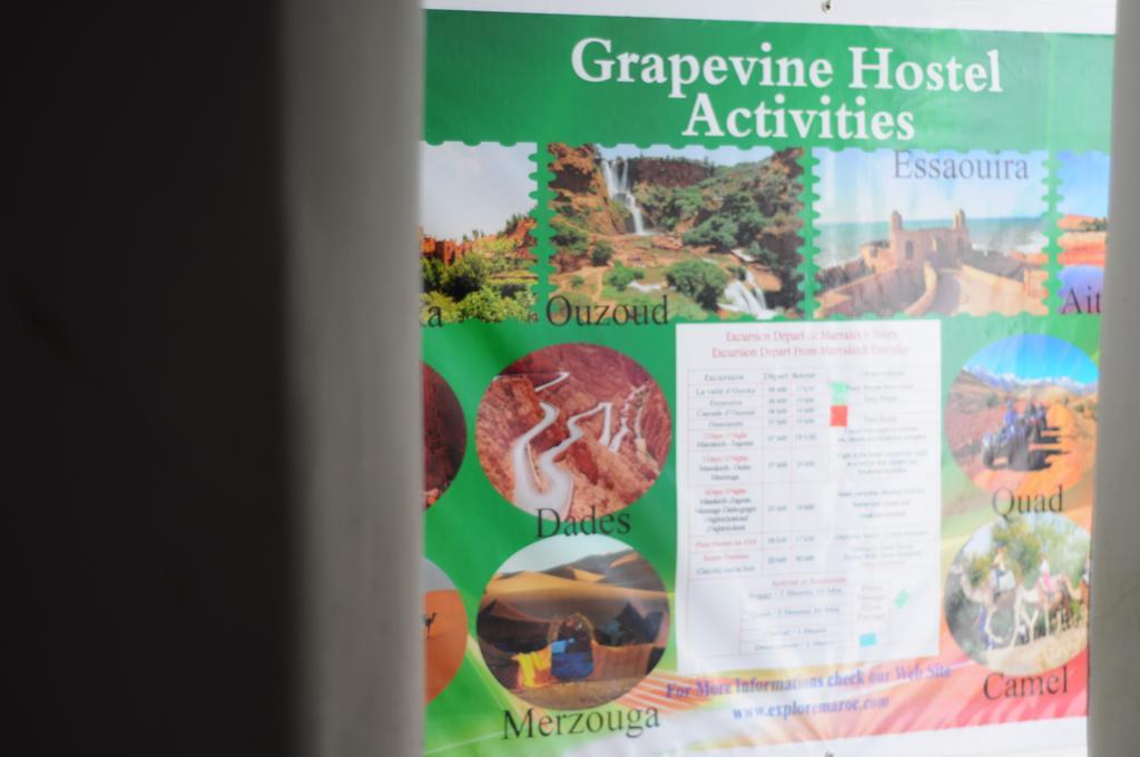 Backpackers Grapevine Hostel Marrakesh Exterior photo